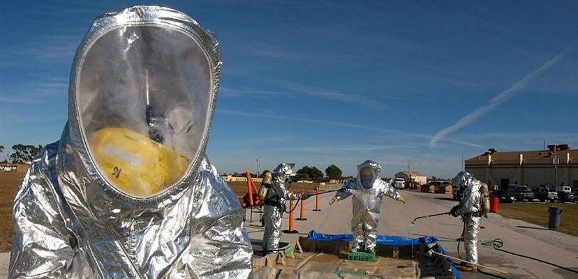 anti-radiation suit
