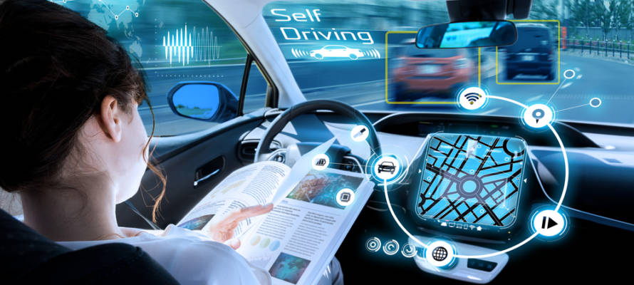 self-driving car