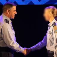 IAF Commander Amiram Norkin and Lt. Col. G. (IDF Spokesperson's Unit)