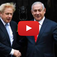 Boris Johnson Benjamin Netanyahu