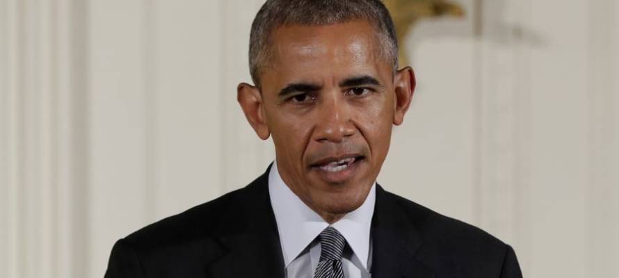 In this Sept 22, 2016 file photo, President Barack Obama speaks in the East Room of the White House, as he prepared to send more troops to Iraq to help reclaim the city of Mosul from the Islamic State group.