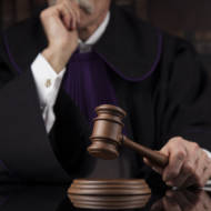 judge in courtroom