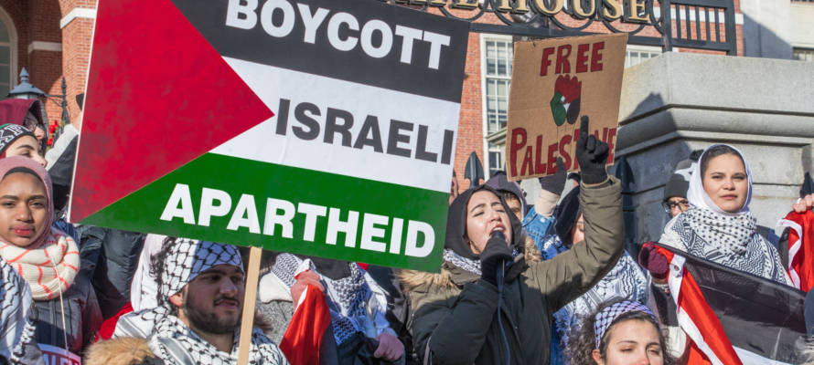 Anti-Israel activists