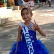 Angela Briana Alforque dressed as Miss Israel in the Philippines (Courtesy)