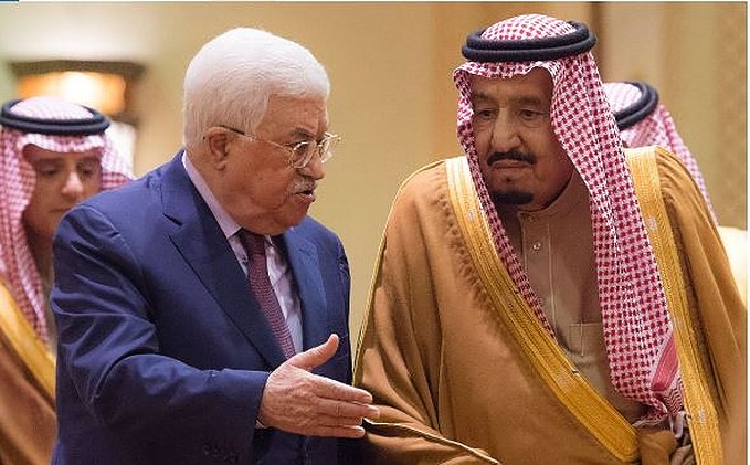Saudi King Salman,Abbas
