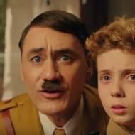 Roman Griffin Davis and Taika Waititi