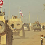 U.S. soldiers in Syria in December 2018
