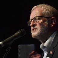 Britain's Labour Party leader Jeremy Corbyn