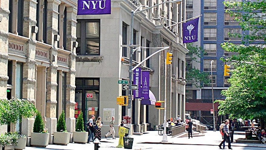 New York University’s campus in Greenwich Village.