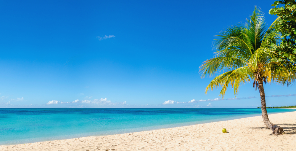 Cuban beach