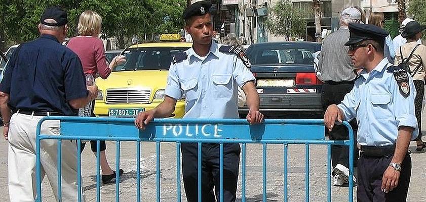 Palestinian police
