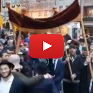 Torah dedication in Germany (YouTube)