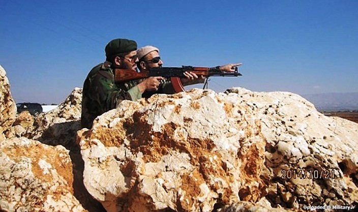 Iranian soldiers operating in Lebanon