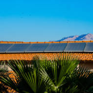 Solar panels on a house in Israel (Shutterstock)