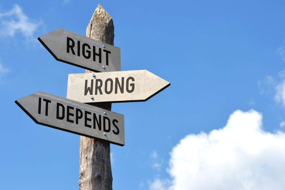 righting a wrong