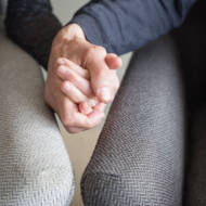hand holding