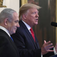 Donald Trump, Benjamin Netanyahu