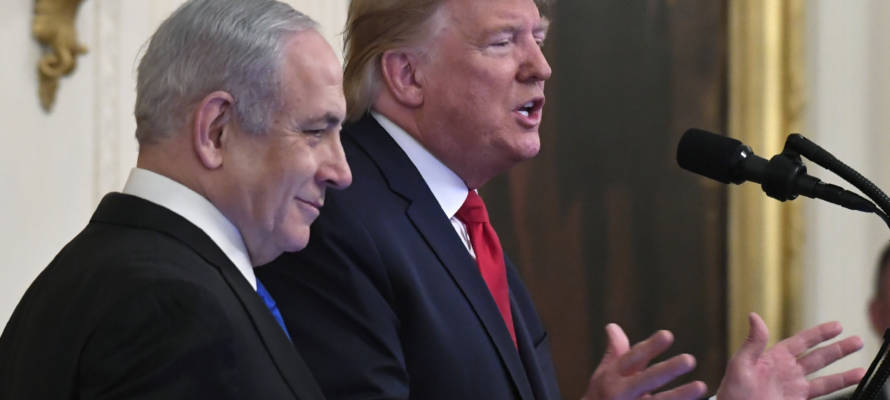 Donald Trump, Benjamin Netanyahu