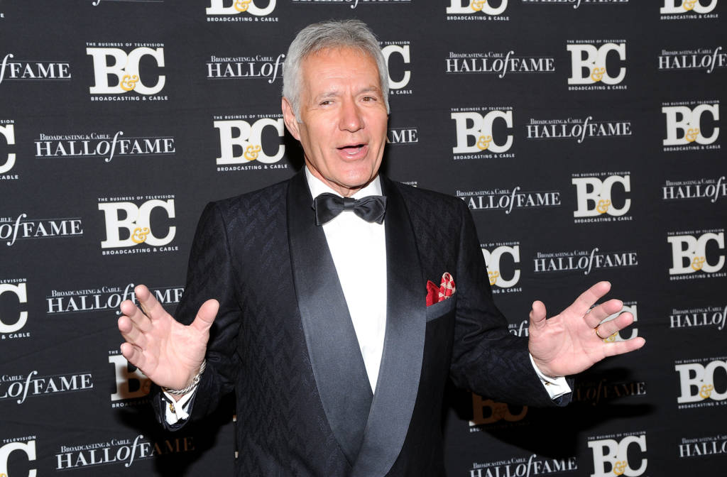 Alek Trabek, host of 'Jeopardy.'