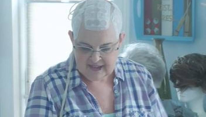 Optune brain cancer treatment (Screenshot)
