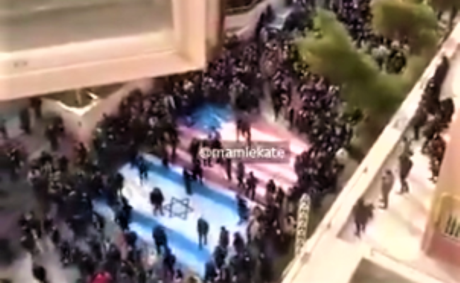 Iranian protesters.