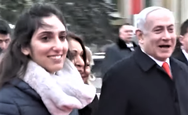 Benjamin Netanyahu with Naama Issachar