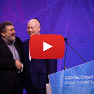 Former US Special Envoy to the MiddleEast, Jason Greenblatt, with OurCrowd CEO Jonathan Medved.