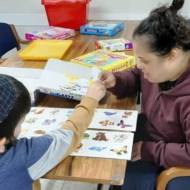 Special needs Israeli children.