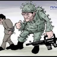 Palestinian propaganda claiming that Israel spreads the coronavirus