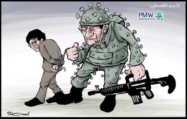 Palestinian propaganda claiming that Israel spreads the coronavirus
