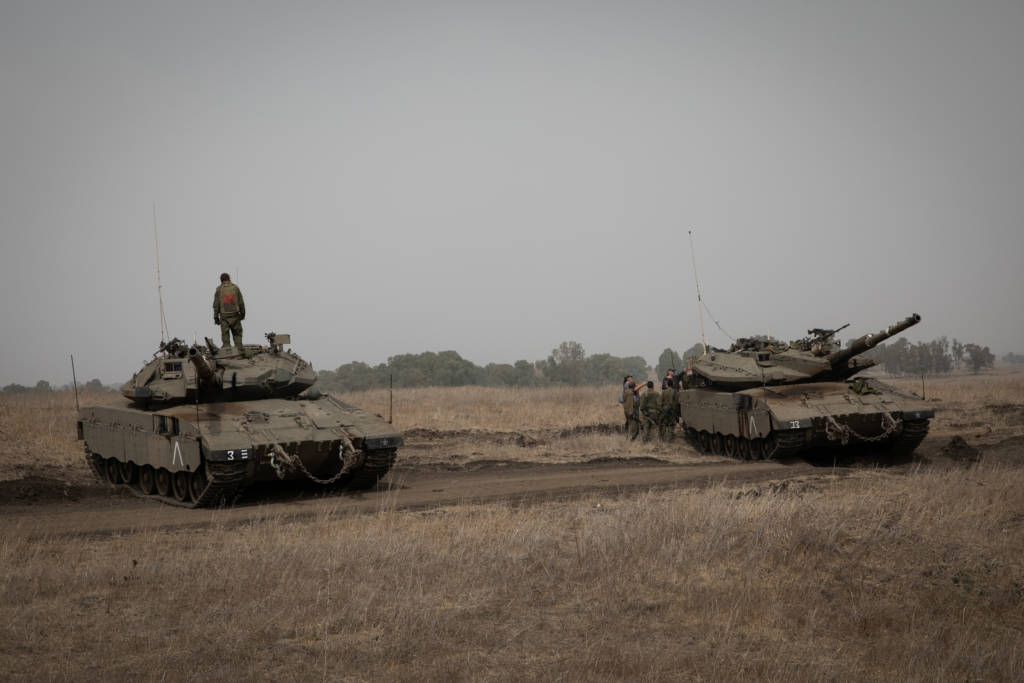 IDF Brigade in the Golan Heights