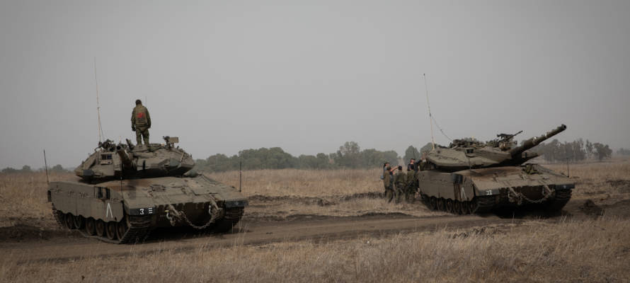 IDF Brigade in the Golan Heights