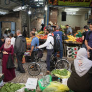 Arab market Jerusalem