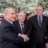 Netanyahu Gantz Rivlin