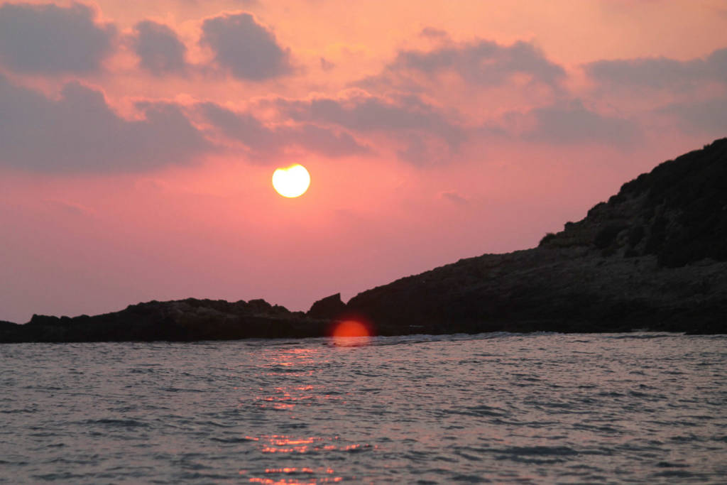 Israel nature sunset