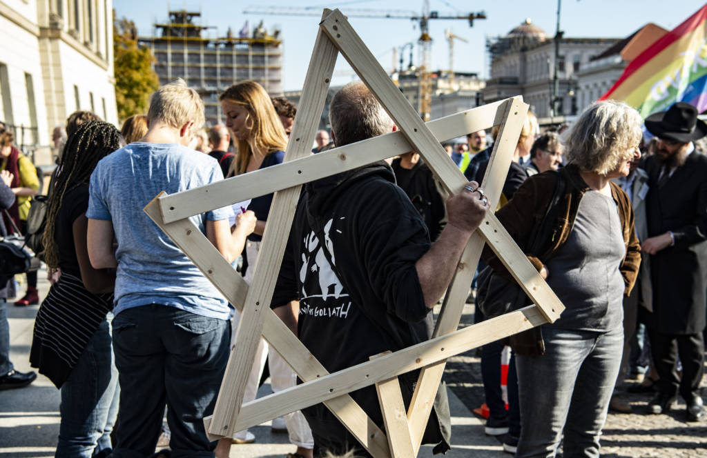Germany Protest Anti-Semitism