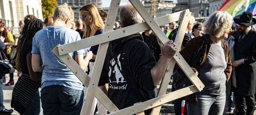 Germany Protest Anti-Semitism
