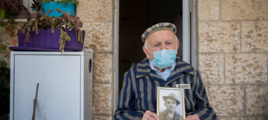 holocaust survivor in Jerusalem