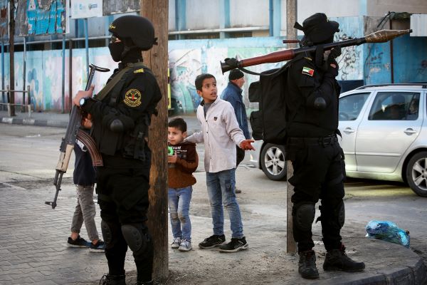 Terrorists in Gaza