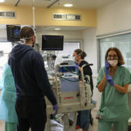 A hospital in Tel Aviv.