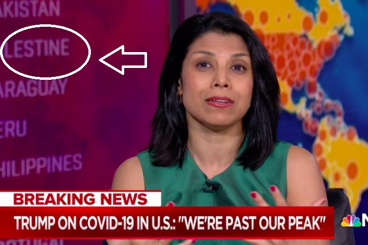 MSNBC bias pro-Palestinian