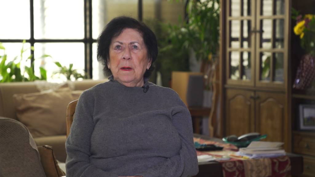 Holocaust survivor Leah Hason