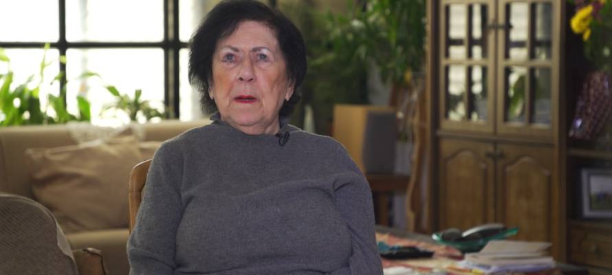 Holocaust survivor Leah Hason