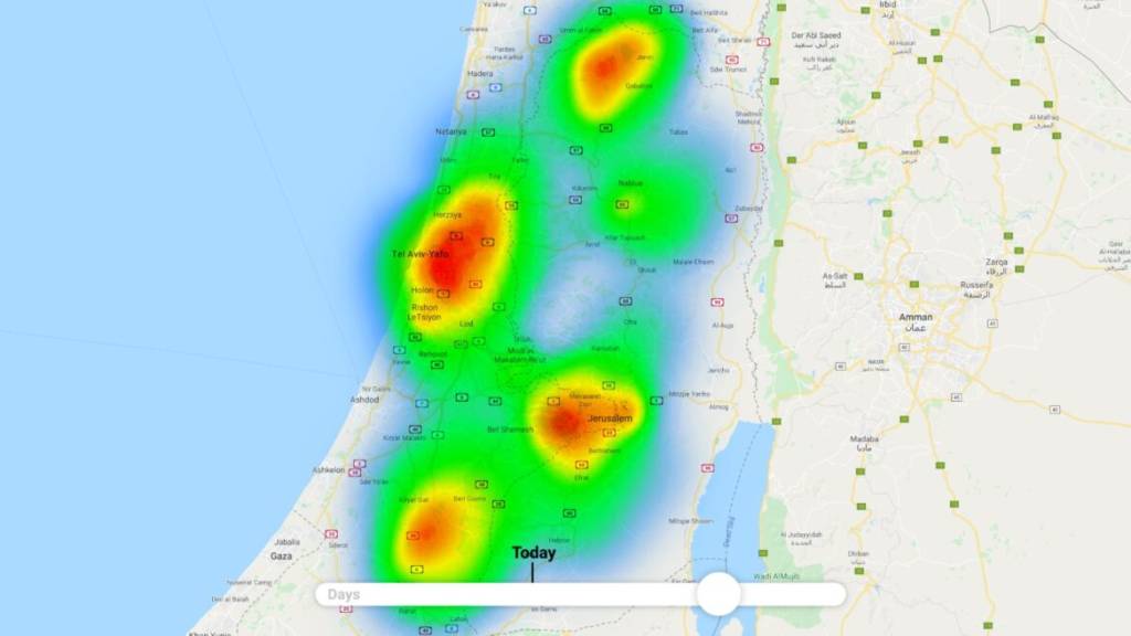 coronavirus heatmap