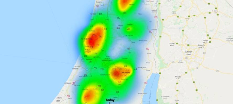 coronavirus heatmap