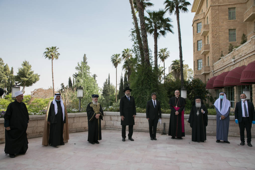 joint interfaith prayer for health in Jerusalem