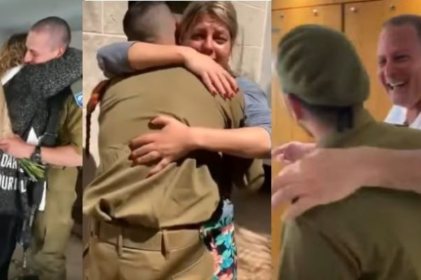 IDF soldiers surprise their parents