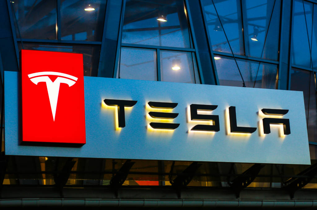 Tesla showroom