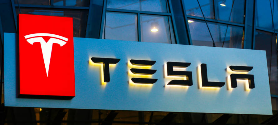 Tesla showroom