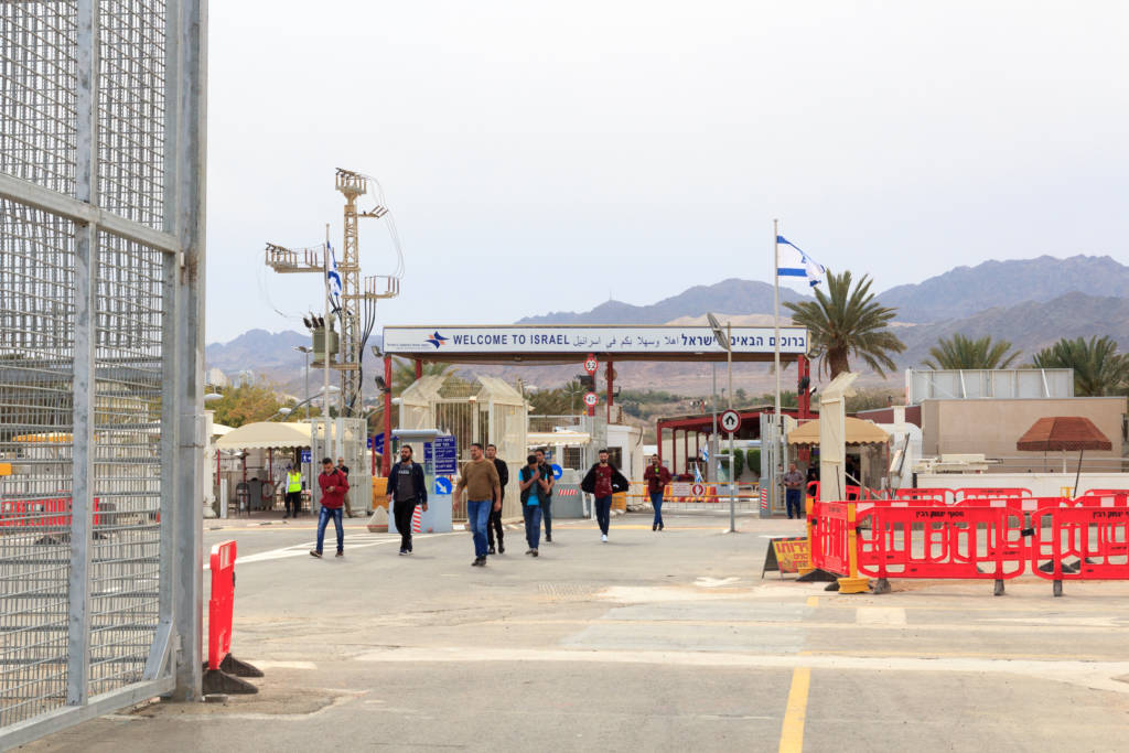 jordan israel border